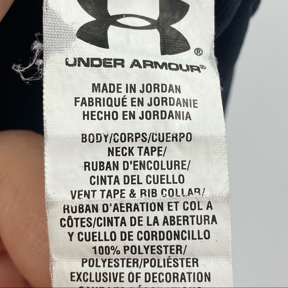 Under Armor Heat Gear Loose Polo Shirt Boys Size XL Extra Large - Picture 5 of 5